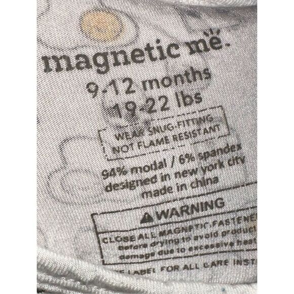 Magnetic Me BRUNCH BUNCH MODAL Fitted One-Piece Pajamas Magnetic Me Sleeper One - Picture 5 of 5